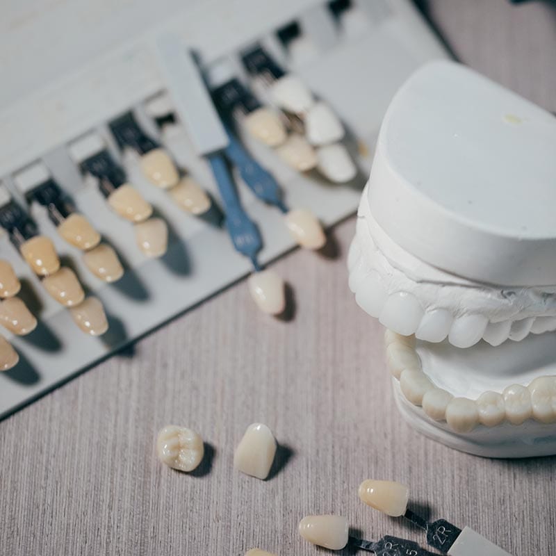 teeth sample denture